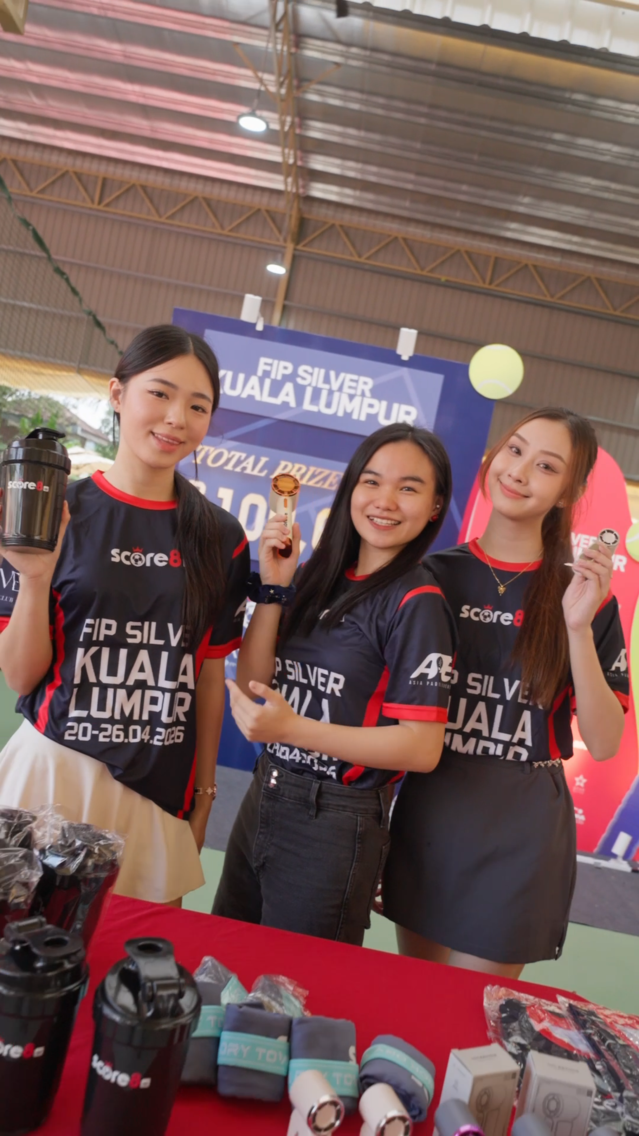 Score8 team and guests at FIP Silver Kuala Lumpur 2026
